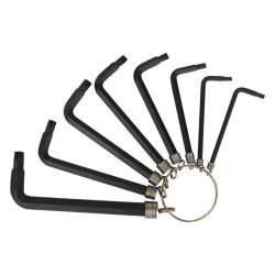 Набор ключей имбусовых, короткие HEX 1,5-10мм, 10шт  РемоКолор