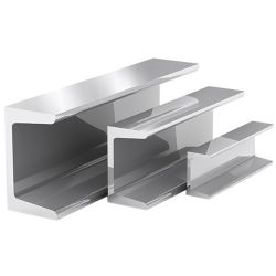 Швеллер алюминиевый  20х20х20х 1,5мм  2,0м