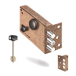 Замок накладной Лазурит 1.02.61.КMА  ЭЛЬБОР