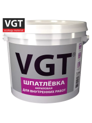 Шпатлевка акриловая для внутр работ   7,5кг  ВГТ
