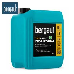 Грунтовка глубокого проникновения 5л  BERGAUF Tiefgrunt ЛЕТО-ЗИМА
