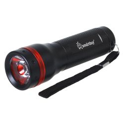 Фонарь  SMARTBUY  SBF-602-K  (3*R03)  1свд  черный/алюминий