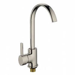 Смеситель для кухни 35 карт.  LEDEME  литой излив