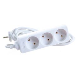 Удлинитель 3 местный  3 метра  10А, б/з  GENERAL