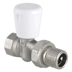 Клапан ручной 1/2" прямой  VALTEC