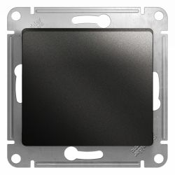 Выключатель 1-ой с/п SCHNEIDER ELECTRIC Glossa антрацит