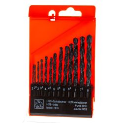 Набор сверл по металлу (2,0-  8,0мм)   13шт SPARTA