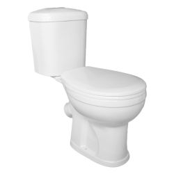 Унитаз белый ДОРА компакт 635х355х770  ТД КЕРАМИКА