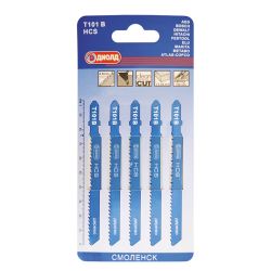 Полотно для эл/лобзика ДИОЛД   T101B (5шт/уп.)