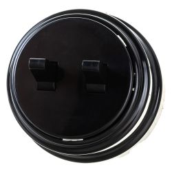 Выключатель 2-ый о/п  Bylectrica Ретро черный