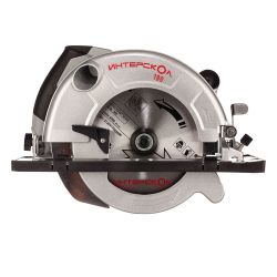 Пила цирк.  ИНТЕРСКОЛ  ДП-190/1600 М  (1600Вт,диск 190х20,пропил 63мм,5.50кг)
