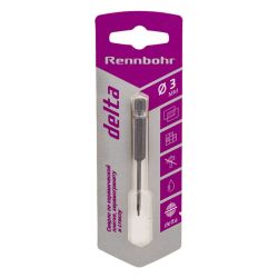 Сверло по кафелю, стеклу   3мм  RENNBOHR Delta