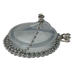 Пробка для ванной с цепочкой силикон