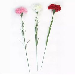 Цветок искусственный гвоздика