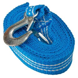 Трос буксировочный крюк-крюк   7,0т х 5,0м авиационный капрон  РемоКолор