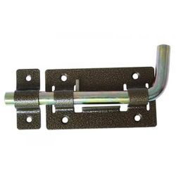 Задвижка дверная ЗД - 10-120мм /бронза/ Секрет