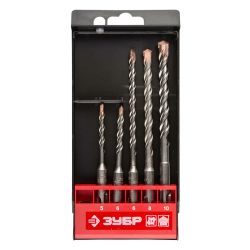 Набор буров 5-6х110мм и 6-8-10х160мм  SDS+ (5шт) ЗУБР