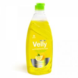 Средство для мытья посуды 1000мл  VELLY лимон  GRASS