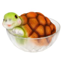 Фонарь садовый CAMELION SG-148  "Черепашка в мисочке"