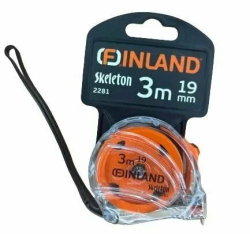 Рулетка   3,0м х 19мм  FINLAND Skeleton