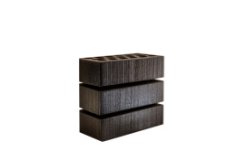 Кирпич керам лицевой одинар пустот 250х120х65  КЕРМА Premium ДАЙМОНДС