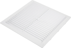 Вент решетка 19 х 19  ЭВЕНТ наклон. с сеткой