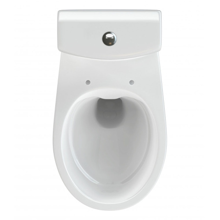 Унитаз белый NATURE компакт, сиденье дюропласт, микролифт, безободковый 660х375х785  CERSANIT