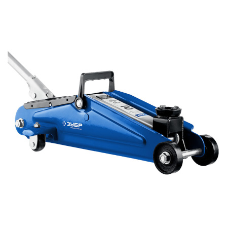 Домкрат гидравлич. подкатной   2,0т  в кейсе ЗУБР Т-50 (подъём 130–380мм)