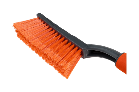 Щетка для уборки снега с распушенной щетиной+скребок NEW GALAXY