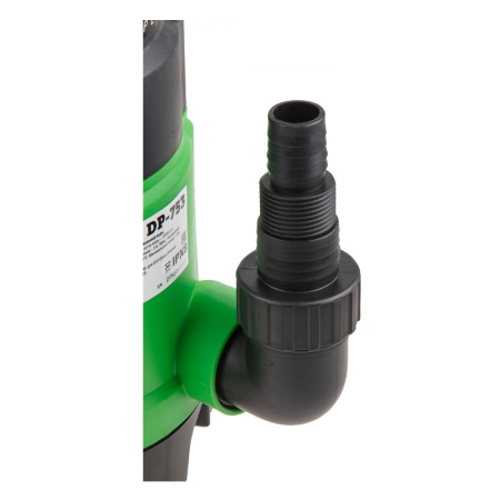 Насос дренажный DP-753 (217л.м., глубина 5м, напор 9м, д.ч.35мм, 750Вт) ECO