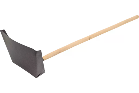 Совок для мусора металл с деревянной ручкой