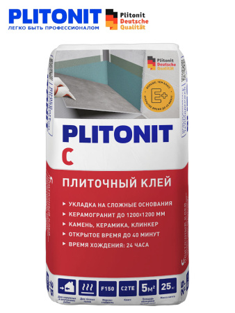 Клей плиточный 25,0кг  PLITONIT C, С2 ТЕ