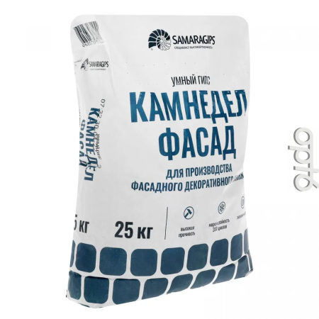 Смесь сухая "Умный гипс" для фасада (25 кг) г. Самара