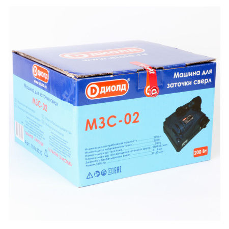 Машина для заточки сверл,ножей,ножниц МЗС-02  ДИОЛД