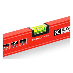 Уровень алюмин. магнитный 120см  KAPRO Genesis 2 капсулы 781-40Р