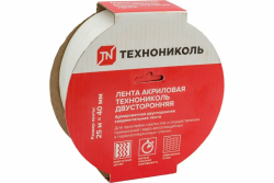 Лента акриловая Технониколь двухсторонняя  40 мм*25 м