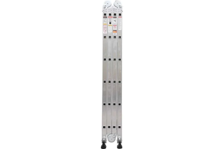 Лестница трансформер, высота 6,80м, 4 колена по 6 ступеней  STARTUL