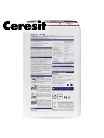Смесь легковыравнивающая 25,0кг  CERESIT CN 178