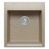 Мойка иск мрамор накладная 460 х 500 х 200мм песочный ARGO  POLYGRAN