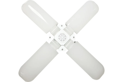 Лампа светодиод 45Вт, 220В, Е27, холод. (6500К) 4 лопасти  GENERAL