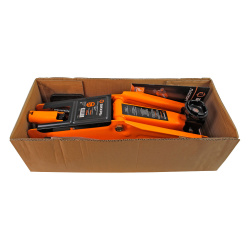 Домкрат гидравлич. подкатной   2,0т  ВИХРЬ (подъём  135–355мм)