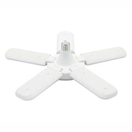 Лампа светодиод 90Вт, 220В, Е27, холод. (6500К) 5 лопастей  GENERAL