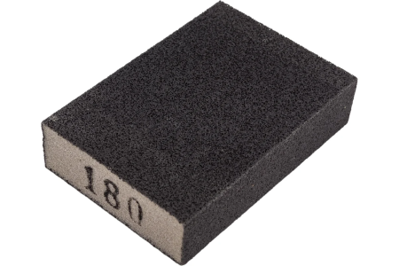 Губка абразивная прямоугольная, средняя жесткость P180  GEPARD