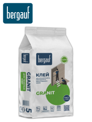 Клей плиточный   5,0кг  BERGAUF Keramik Granit