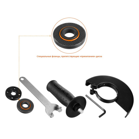 Углошлиф. маш. ЗУБР УШМ-125-800 (800Вт,125мм)  