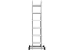 Лестница трансформер, высота 6,80м, 4 колена по 6 ступеней  STARTUL