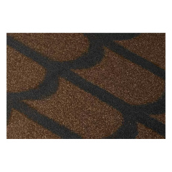 Черепица рулонная Классическая, коричневая (1,0х8,0 м) 36 кг,раб.ширина 0,9 м