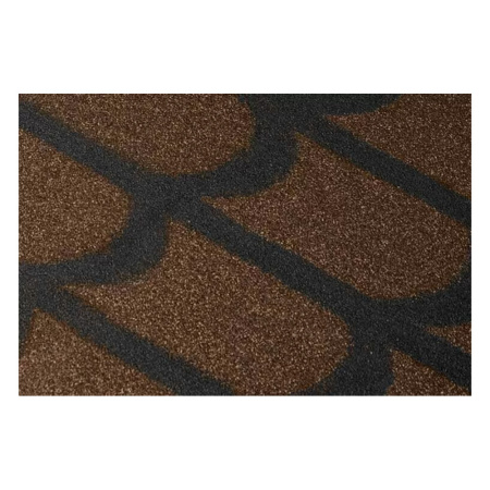 Черепица рулонная Классическая, коричневая (1,0х8,0 м) 36 кг,раб.ширина 0,9 м