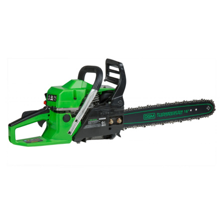 Бензопила  DGM GS-232  (2.3кВт/3.3л.с, шина 16", цепь 3/8", 1.3мм, 57зв, 6.2кг)
