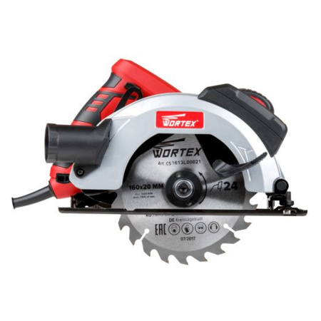 Пила цирк.  WORTEX  CS 1613 L  (1300Вт,диск 160х20,пропил 55мм,4.3кг)